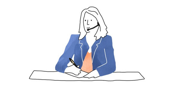 A travel insurance telephonist